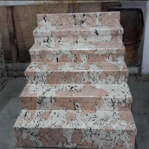 ALASKA PINK Granite stairs 500x5
